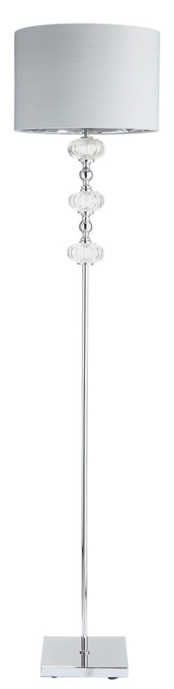 Heart of House - Tansy Ribbed Glass - Floor Lamp
